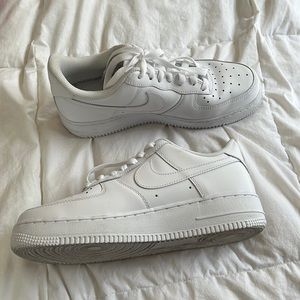 White Air Force Ones